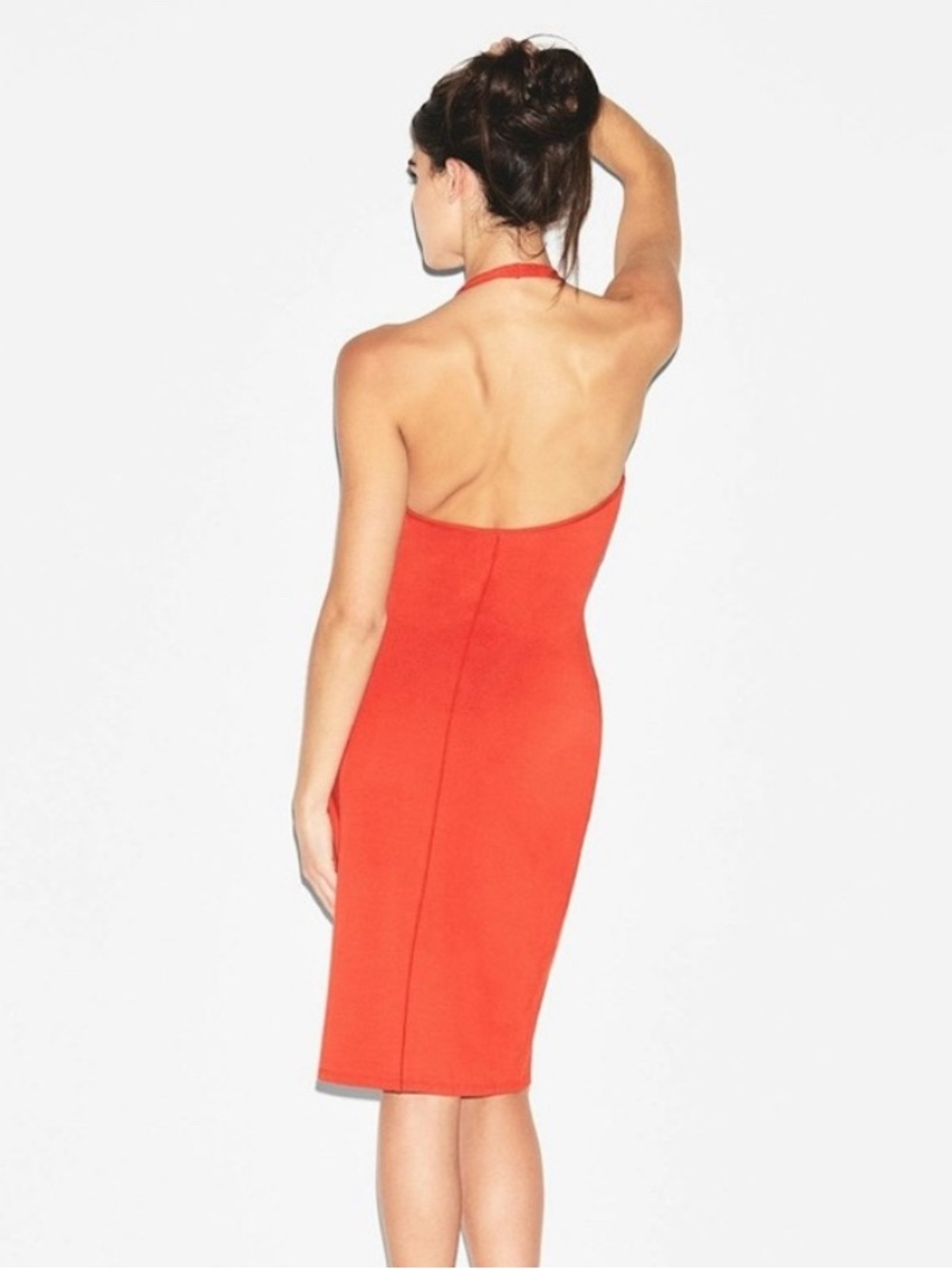 SKIMS TERRA Smooth Lounge Midi Halter Dress - Picture 5 of 6
